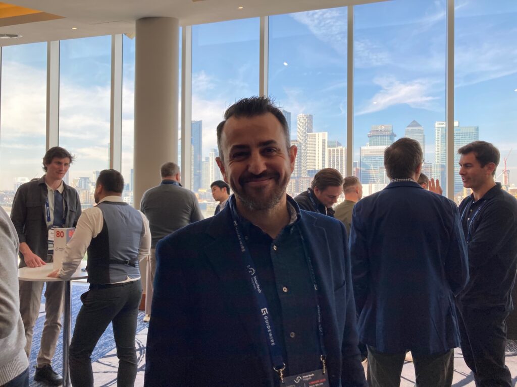 Photo of Michael Economou at Insurtech Insights 2025